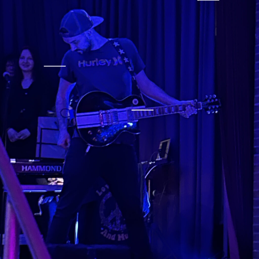 Lars Kölpin an der Gitarre