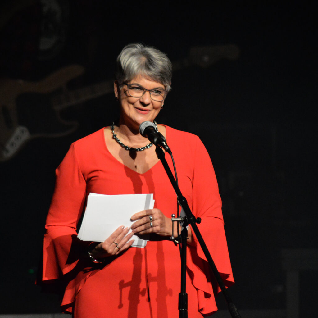 Regine Kölpin als Moderatorin